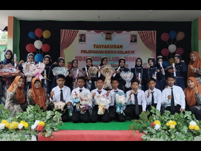 TASYAKURAN PELEPASAN KELAS VI SD NEGERI 2 LUBAWANG TAHUN AJARAN 2024/2025